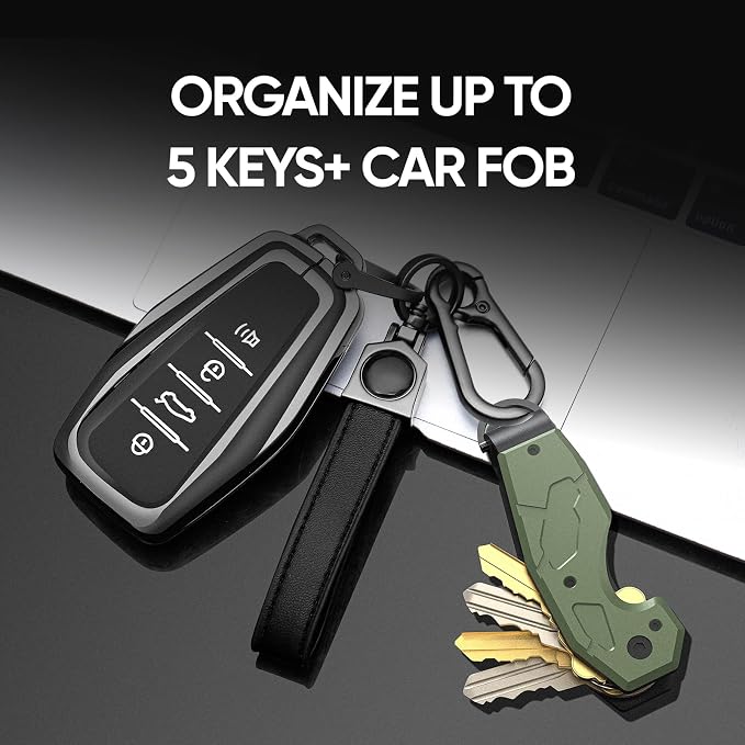 Zeeker Compact Key Organizer Keychain - Image 4