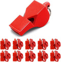 Emergency Whistles with Lanyard Red Safety Whistle by Unknown
