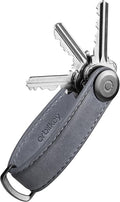 Orbitkey Crazy Horse Leather Key Organizer | Quiet Profile | Holds up to 7 Keys by Orbitkey