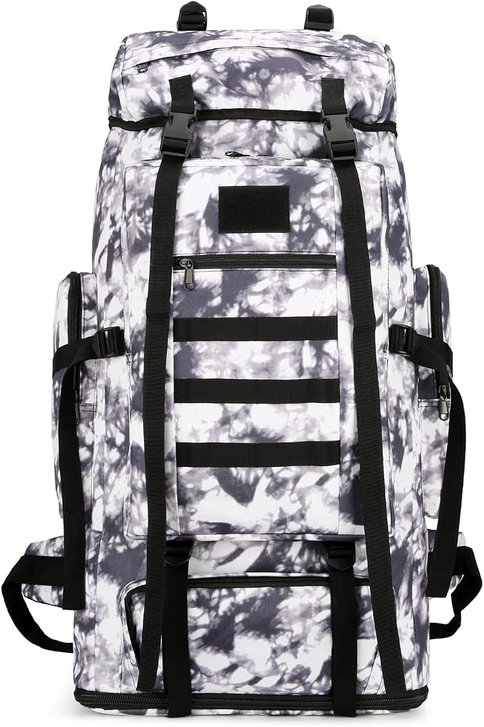 Hiking Backpack for Men 70L/100L Camping Backpack Military Rucksack Molle 3 - Image 2