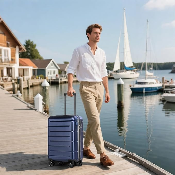 KYME Carry On Luggage 22x14x9 Airline Approved - Image 8