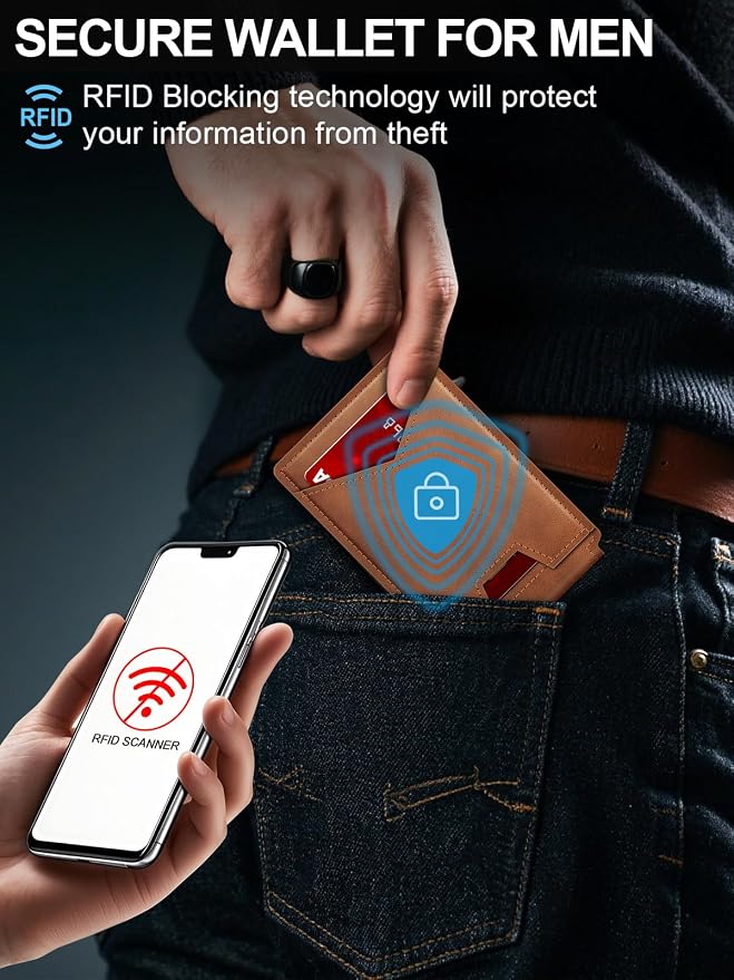 Wallet for Men RFID Wallet - Image 5