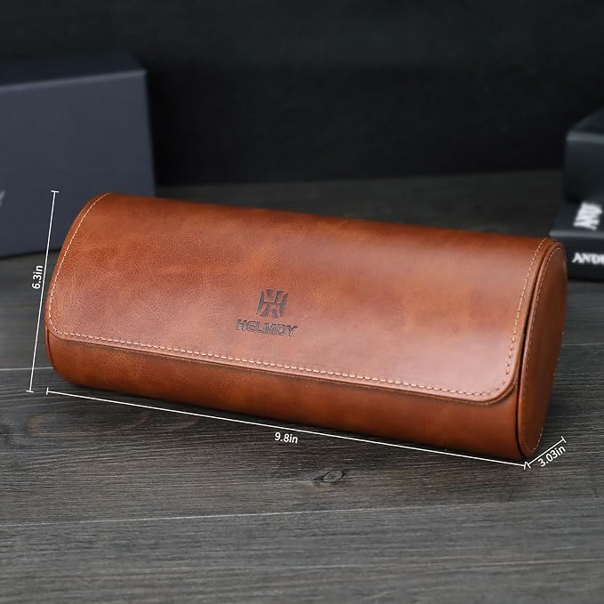 Watch Roll Travel Case for Men and Women: 3 Watch Travel Roll - Image 5