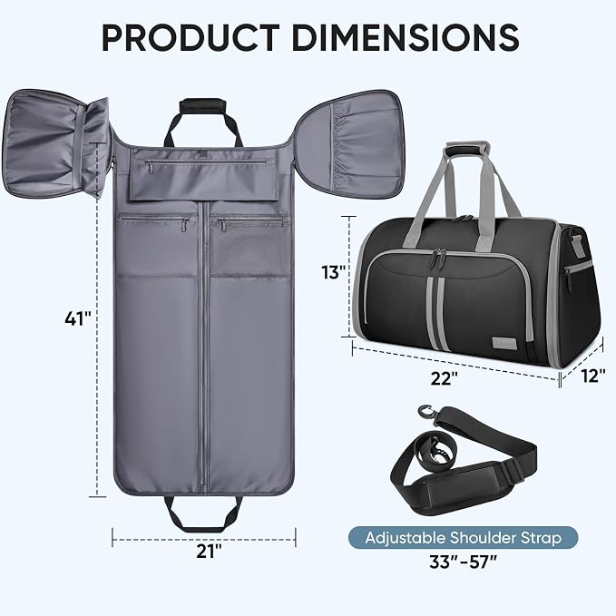 BALEINE Convertible Garment Bag - Image 2