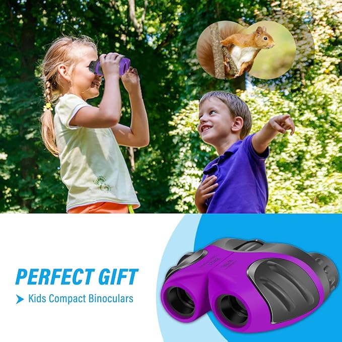 3-8 Years Old Girl Easter Gifts, VNVDFLM Compact Binoculars - Image 7