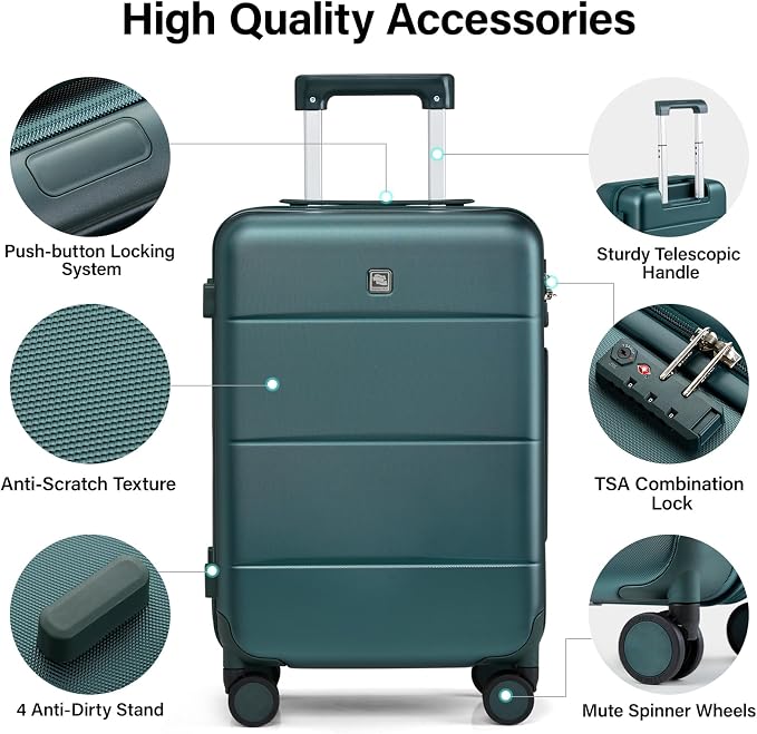 Hanke 3 Piece Luggage Sets - Image 3