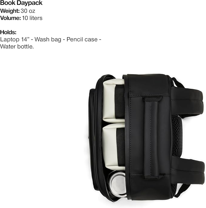 RAINS Regular Book Daypack, Laptop Bag, Waterproof, 2 Year Warranty - Image 4