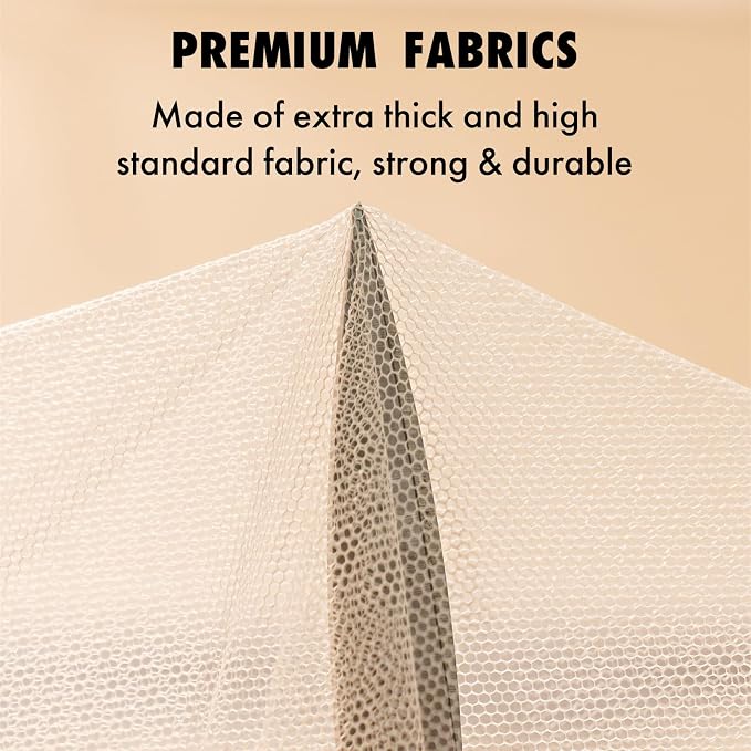 Pop-Up Mosquito Net Tent Wide Roof, Portable Folding Design - Image 5