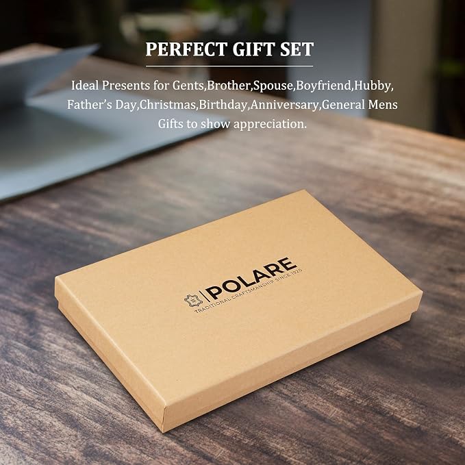 Polare Full Grain Leather Passport Holder - Image 7