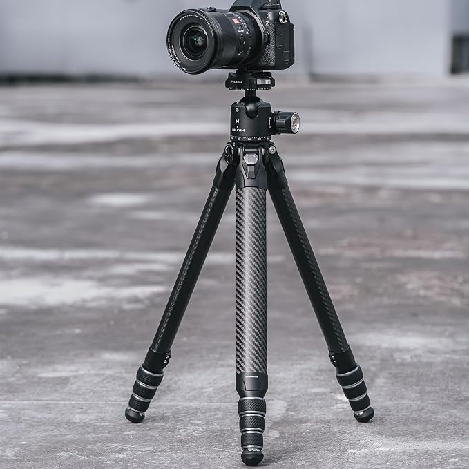 Falcam TreeRoot F38 Pro Carbon Fiber Tripod, 5kg Load, F22 Interfaces, 1/4" - Image 2