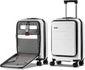 Carry On Luggage 22×14×9 Airline Approved, 20 Inch Lightweight ABS+PC Hard by CENSIEN