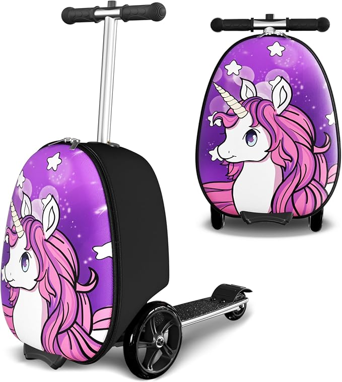 2-in-1 Ride-On Scooter Suitcase, Scooter Luggage by Baotree