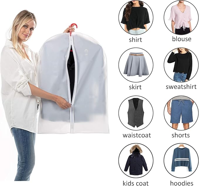 36" Women Suit Bags, Garment Bags - Image 3