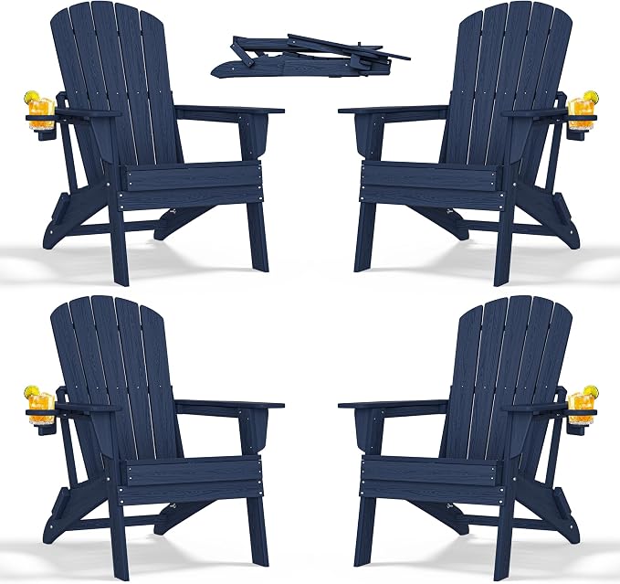 Folding Adirondack Chair by nevilywood