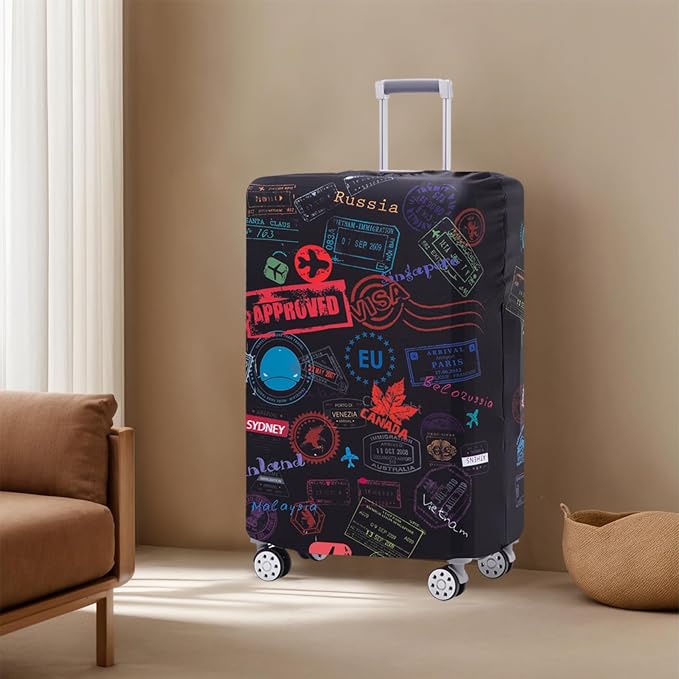 TRAVELKIN more than travel Luggage Cover Washable Suitcase Cover Protector - Image 8