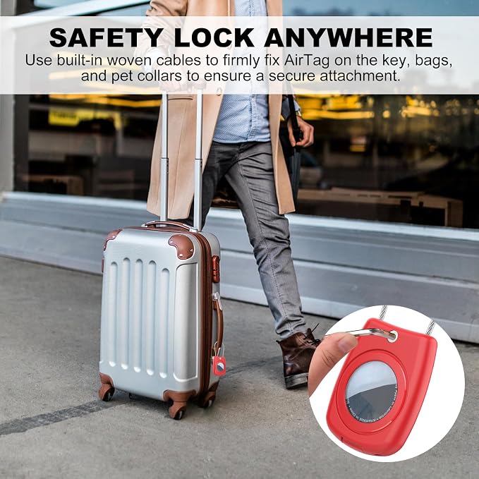 IPX8 Waterproof Airtag Holder Air Tag Case - Image 4