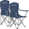 SONGMICS 2 Pack Folding Camping Chairs, Load 330 lb, Cup Holder and High by SONGMICSbySONGMICSHOME