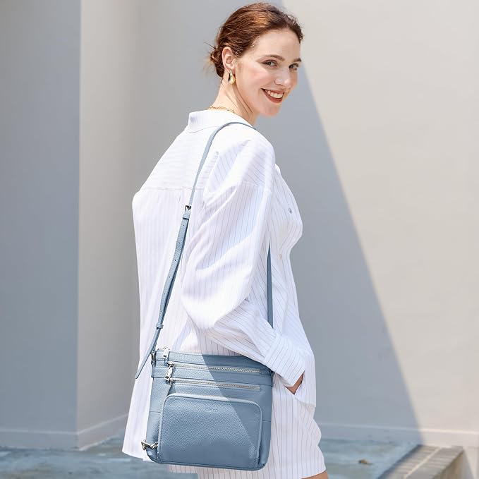 befen Genuine Leather Crossbody Bags - Image 2