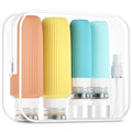 16 Pack Travel Bottles for Toiletries, Large 6oz Silicone Travel Containers jar by Mrsdry