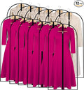Garment Bags for Hanging Clothes 24'' x 54'' Coat Covers for Closet Foldable by UOUEHRA