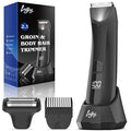 INVJOY Manscape Body Trimmer for Men, Waterproof Electric Razor/Shavers by INVJOY