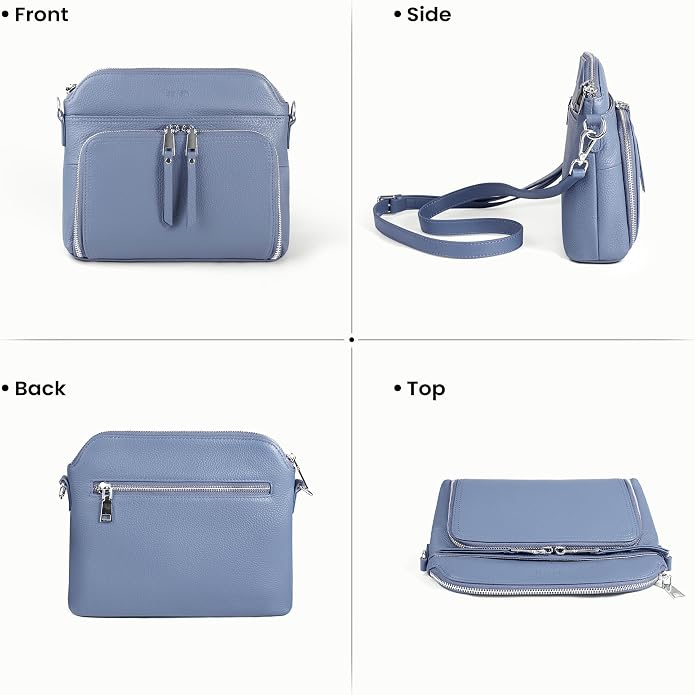 befen Genuine Leather Crossbody Purses - Image 7