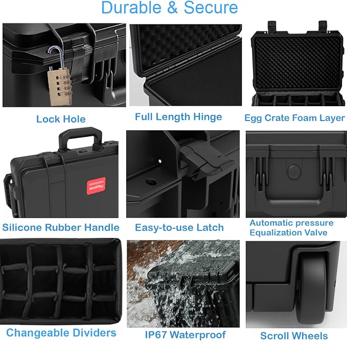 Waterproof Travel Camera Hard Case - Image 5