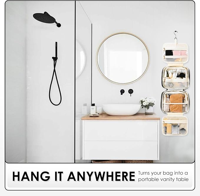 Travel Toiletry Bag Hanging Toiletry Bag - Image 8