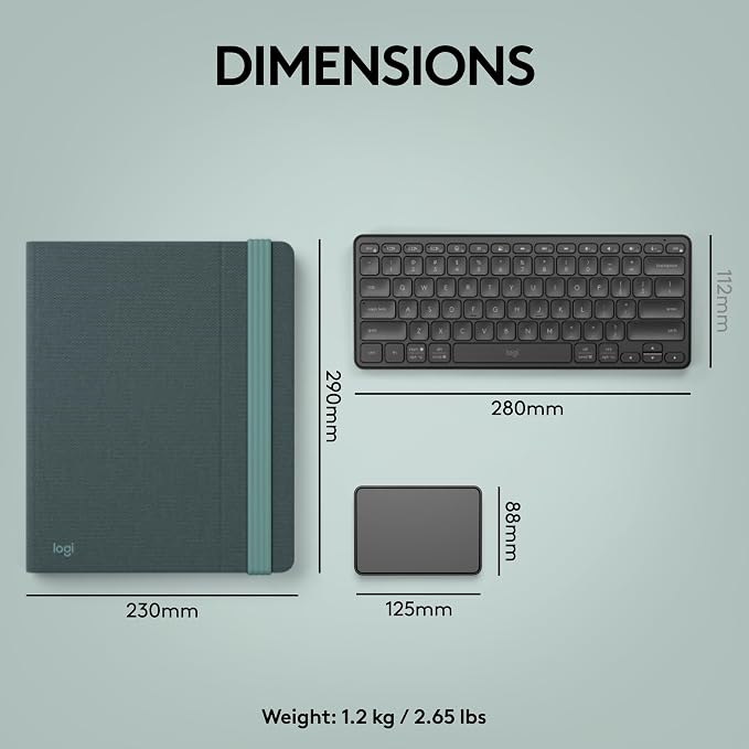 Logitech Casa Pop Up Desk Kit - Image 8