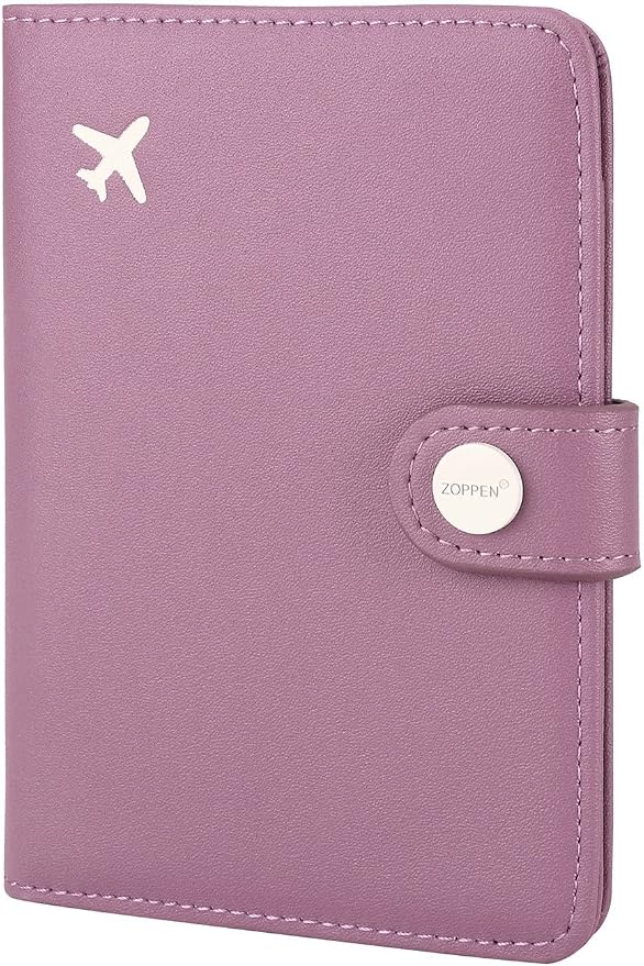 ZOPPEN Passport Holder Women, Passport Cover Travel Wallet Rfid Blocking - Image 5