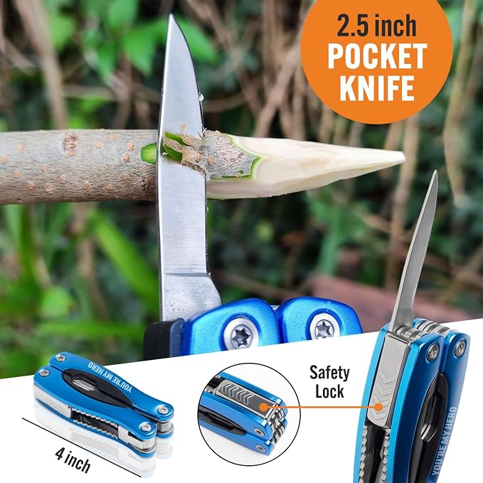 YOU ARE MY HERO Multitool 15-in-1 | Practical Gift - Image 5