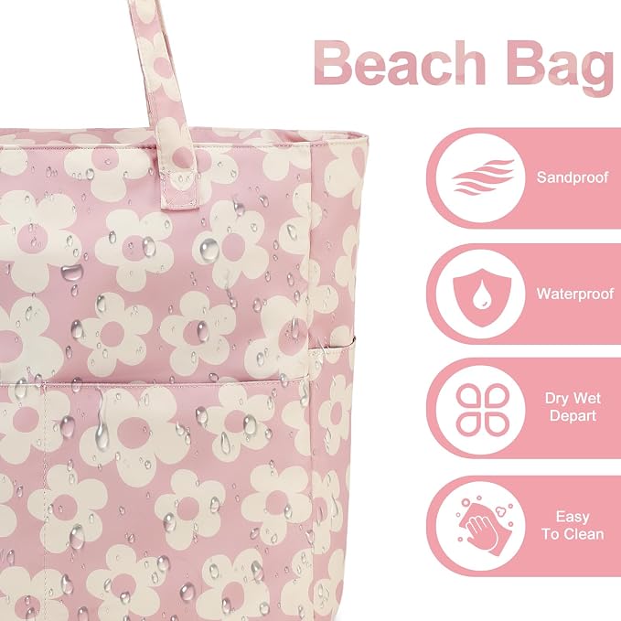 Waterproof Beach Tote Pool Bags - Image 5