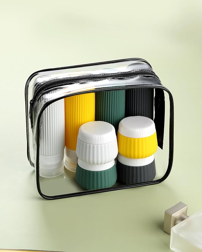 Travel Bottles for Toiletries 8 Pack, Tsa Approved Travel Size Toiletries 3 oz - Image 5