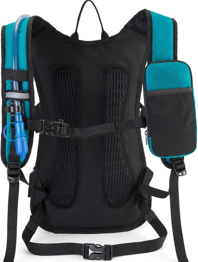 Hydration Backpack Pack with 2L Water Bladder 18L Hiking Backpack Women Men - Image 9