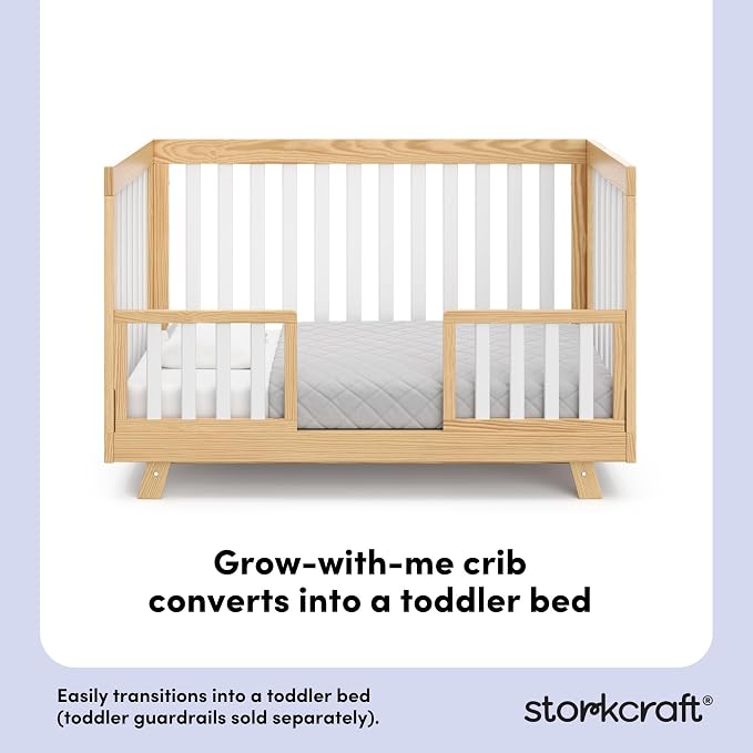 Storkcraft Beckett Convertible Crib – Converts from Baby Crib to Toddler Bed - Image 5