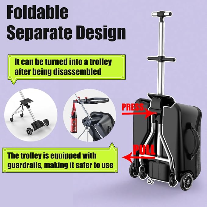 Children's Ride-On Suitcase, Ride on Suitcase - Image 2
