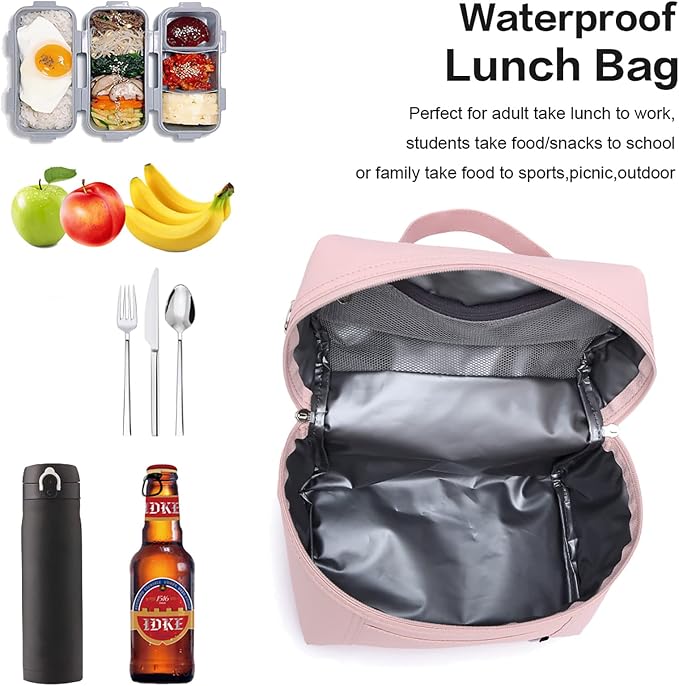 NOL Natural Organic Lifestyle Insulated Lunch Bags - Image 5