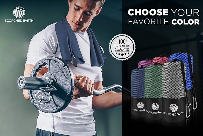 ScorchedEarth Microfiber Travel & Sports Towel Set - Image 7