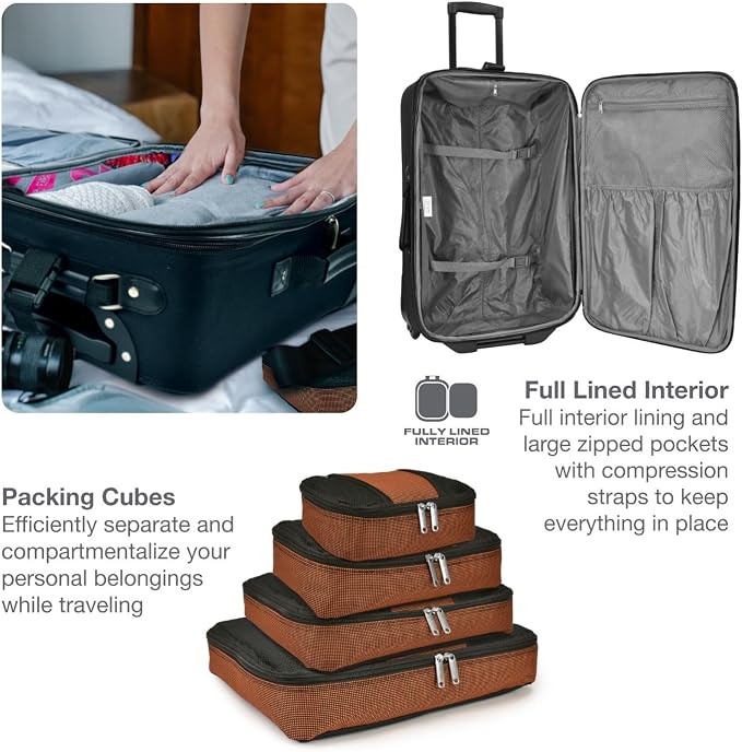 Travel Select Amsterdam 2-Piece Softside Expandable Rolling Luggage Set - Image 10