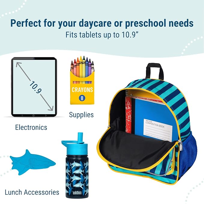 Wildkin 12-inch Kids Backpack – Padded, Adjustable - Image 5