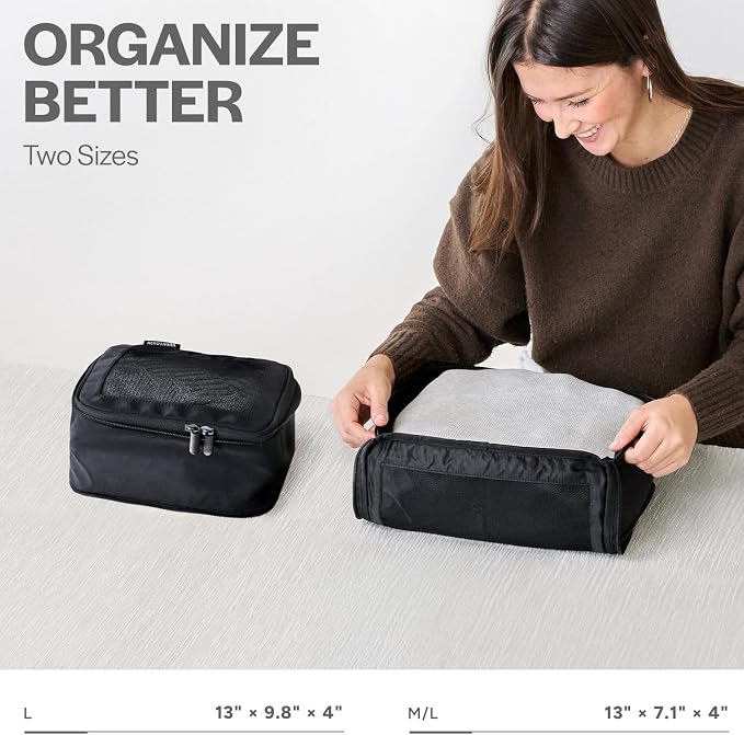 Compression Packing Cubes for Travel - Image 3