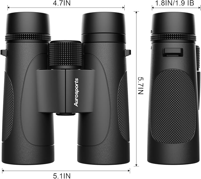 12x42 Binoculars for Adults High Powered: Waterproof HD Bird Binoculars - Image 9