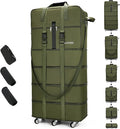 Expandable Foldable Luggage, Rolling Duffle Bag by Gloyuda