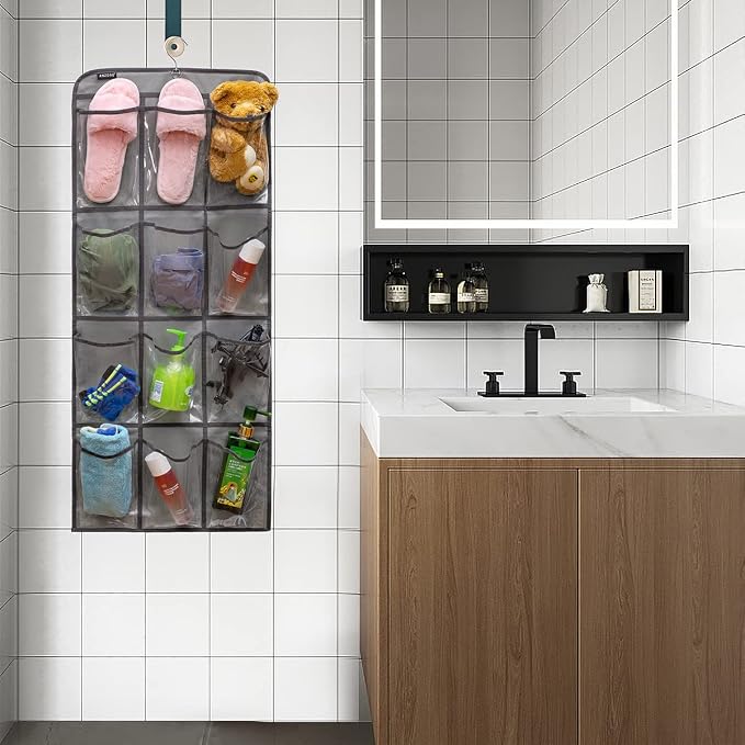 Dual Sided Hanging Shoe Organizer - Image 6