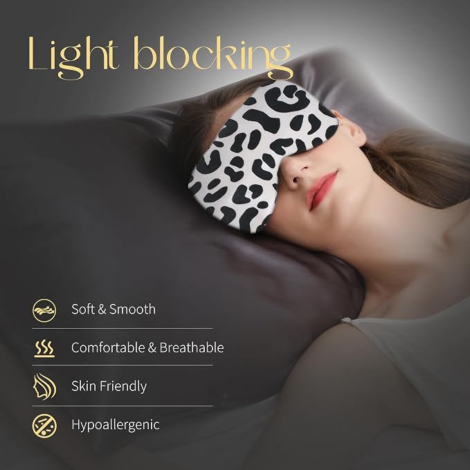 ZIMASILK Adjustable 100% 22 Momme Mulberry Silk Sleep Mask - Image 3
