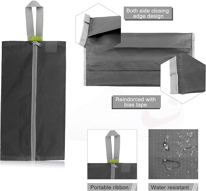 BeeGreen Black Shoe Organizer Set - Image 3