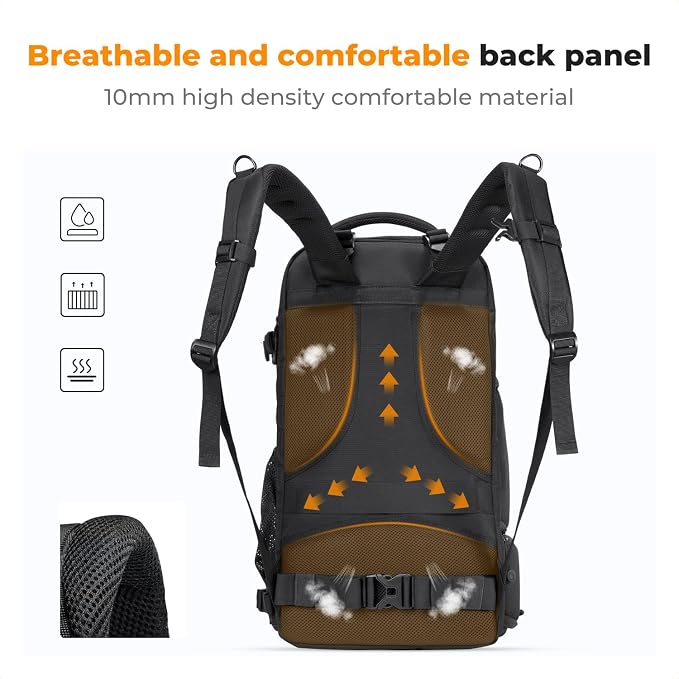 K&F Concept Camera Backpack, Camera Bags - Image 4