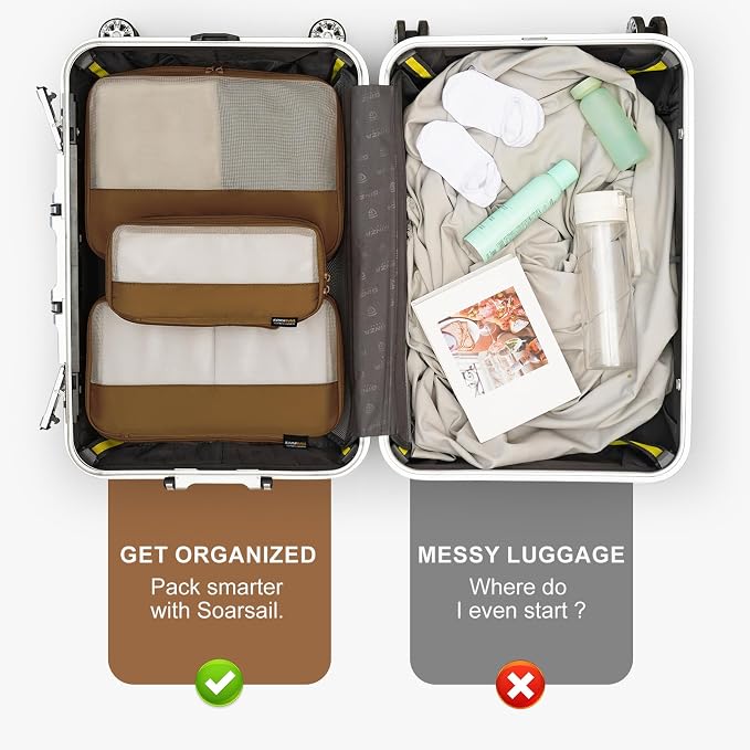6 Set Compression Packing Cubes - Image 6