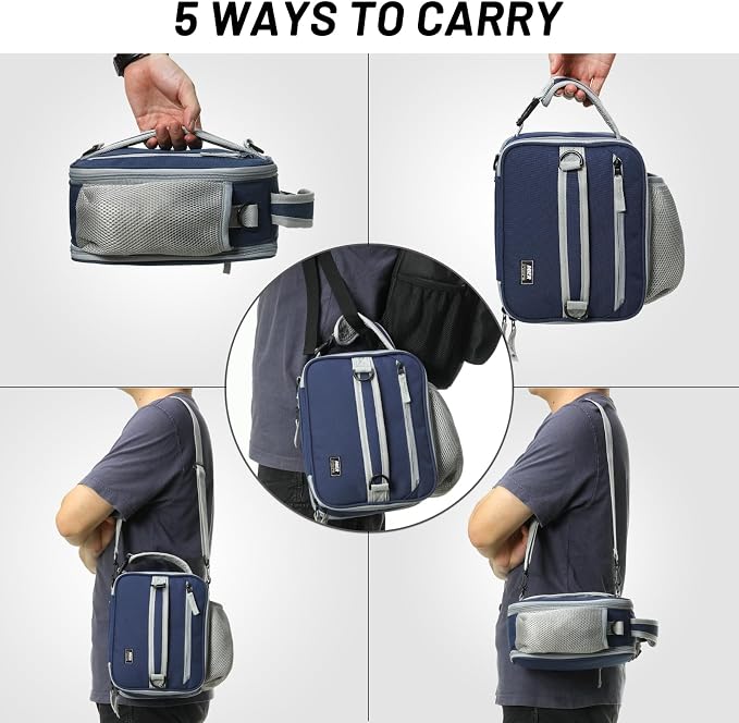 MIER Expandable Lunch Bag Insulated Lunch Box - Image 4