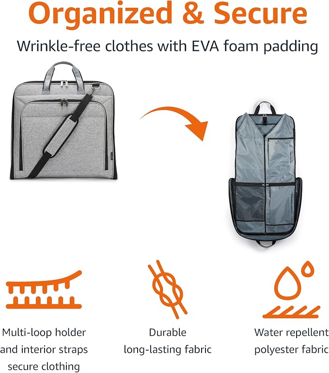 Amazon Basics Carry-On Garment Bag - Image 2